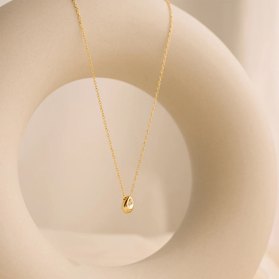 Sparkle Necklace For Women Dainty Gold Water Drop Necklace Gold Jewelry For Birthday Gifts Everyday Jewelry